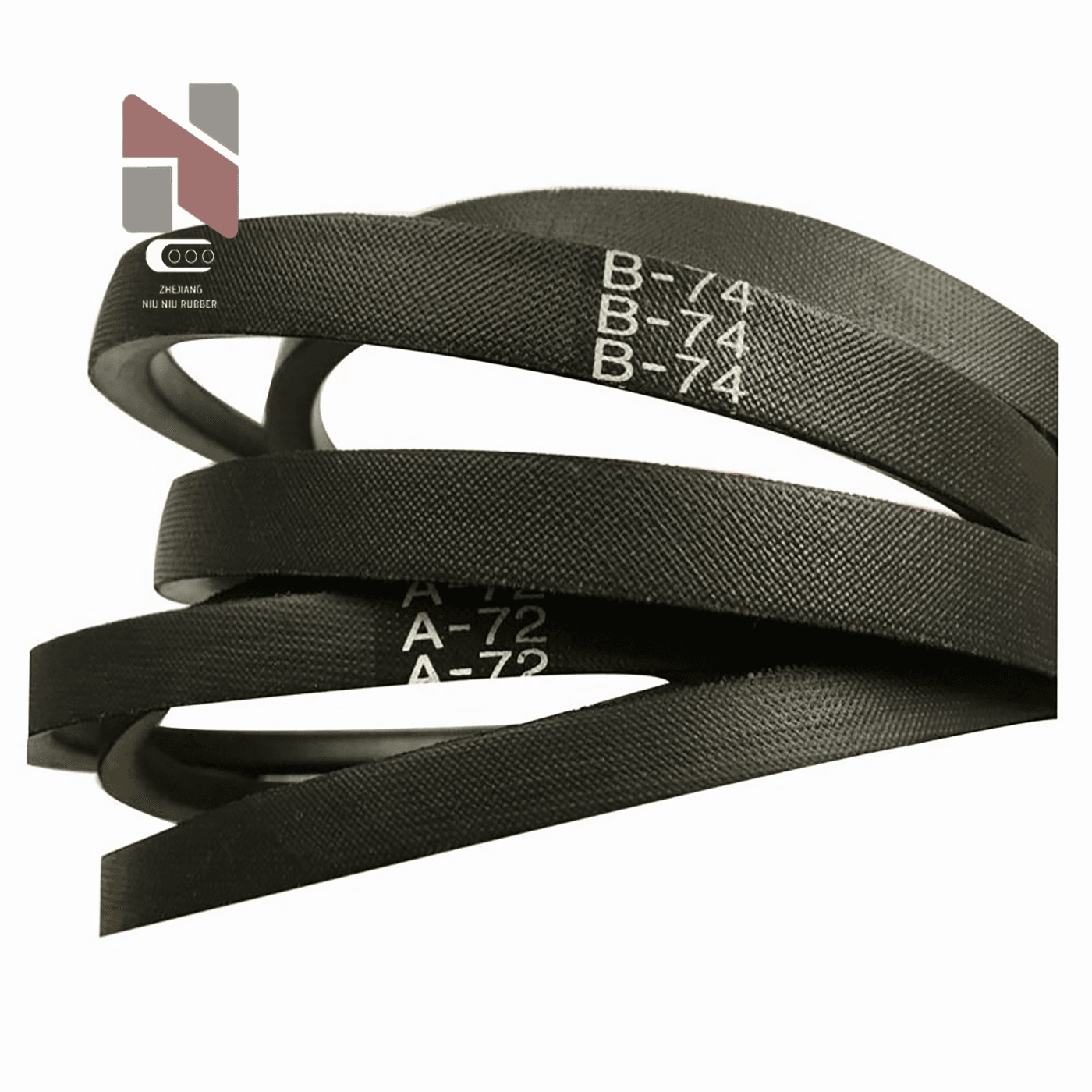 Industrial V-belts for machinery transmission